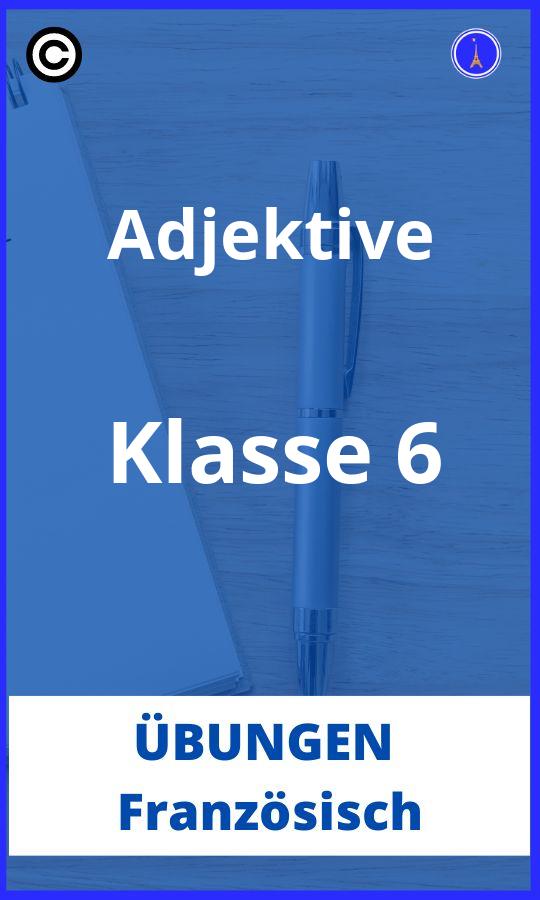 Adjektive Französisch Übungen Klasse 6 PDF