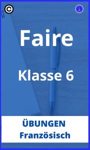 Französisch faire übungen klasse 6 PDF