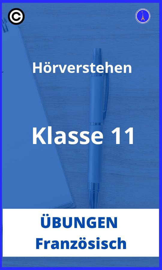 Französisch Hörverstehen Übungen Klasse 11 PDF