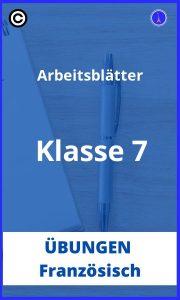 Französisch übungen klasse 7 arbeitsblätter PDF