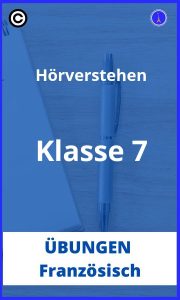 Hörverstehen französisch klasse 7 übungen PDF